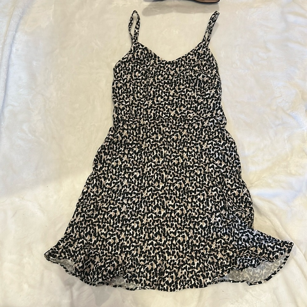 Old navy Cheetah print dress S